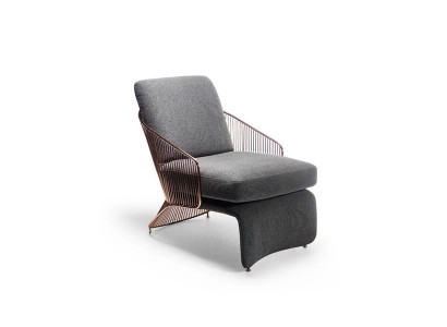Living room Luxury Armchair Designer Furnishings Upholstered furniture Upholstered armchair